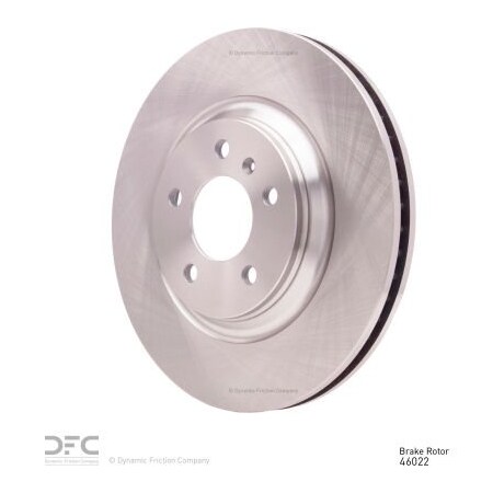 Dynamic Friction Co DFC GEOSPEC Coated Rotor - Blank - Dynamic Friction Company 604-46022 604-46022